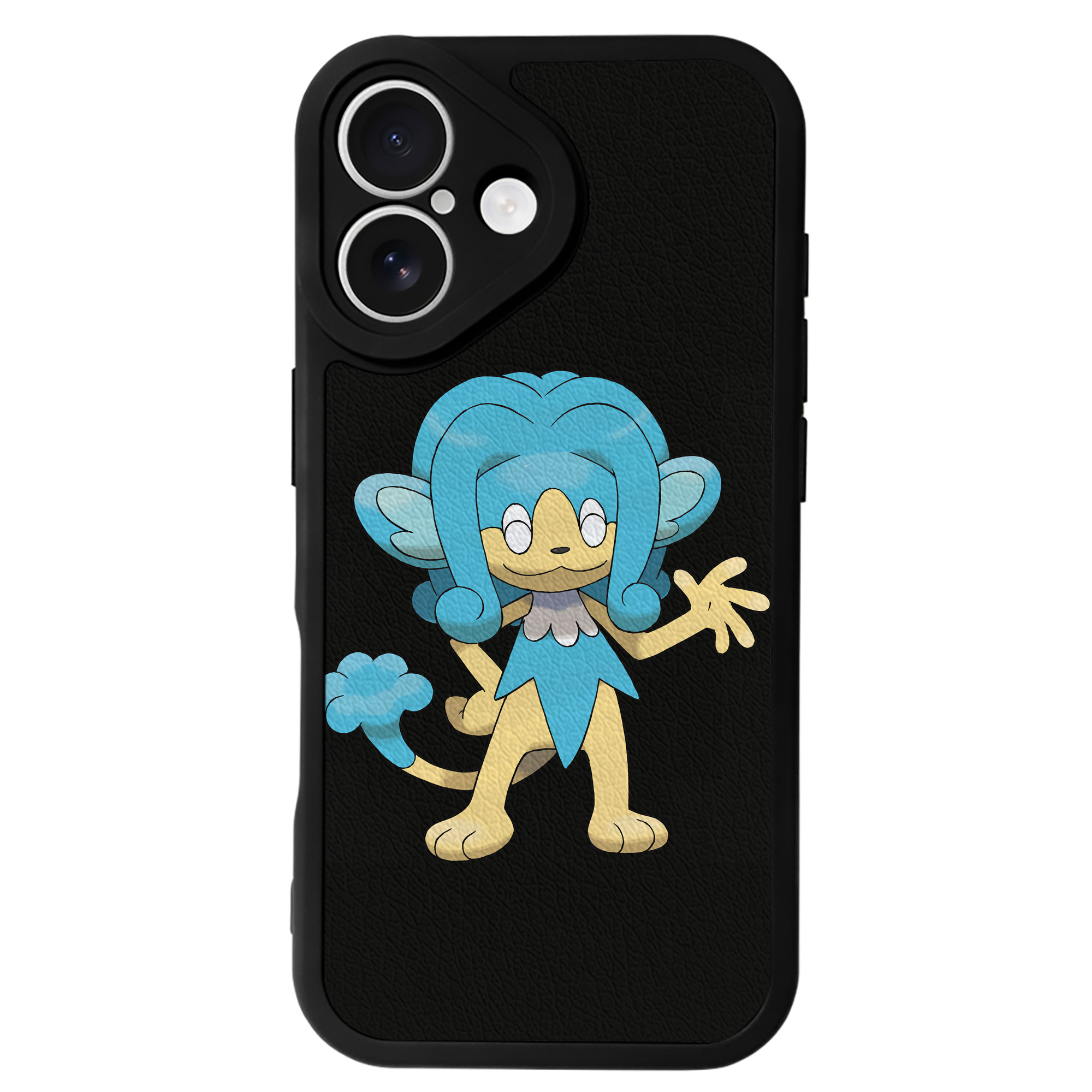 （画像用） ポケットモンスター Pokémon 【iPhone 16シリーズ対応】シリコンスマホケース（レザー調） 材質：シリコン